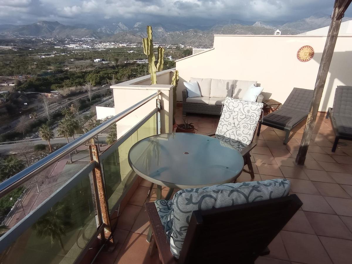 Mirador Penthouse, Centro Y Mar, Atico Grande Apartment Nerja Bagian luar foto