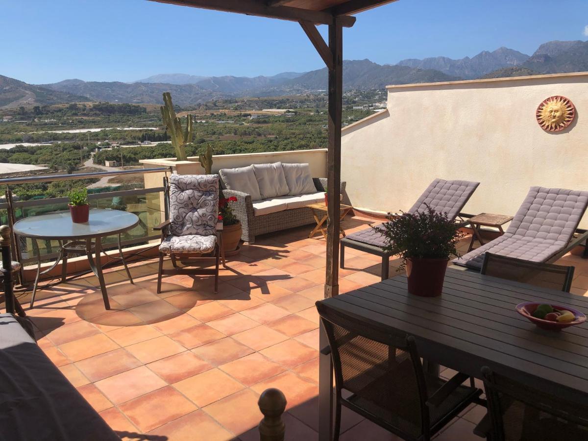 Mirador Penthouse, Centro Y Mar, Atico Grande Apartment Nerja Bagian luar foto